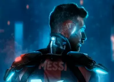 Lionel Messi lanz una coleccin de NFT.