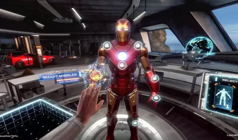 La fantasa de ser un superhroe, a travs de la realidad virtual del videojuego de Iron Man